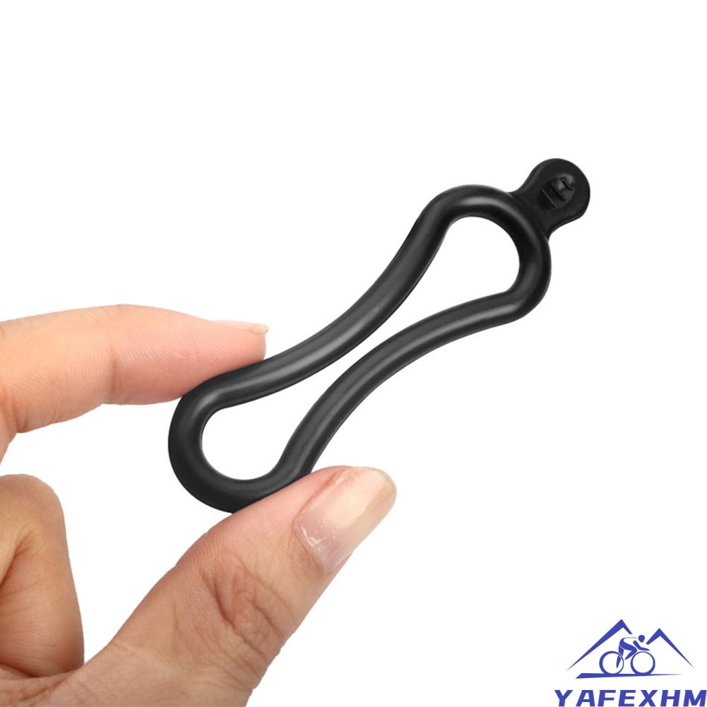 5 cái 10 cái Xe đạp Xe đạp Đạp xe Silicone Dây đeo đàn hồi Băng quấn Đèn gắn đèn