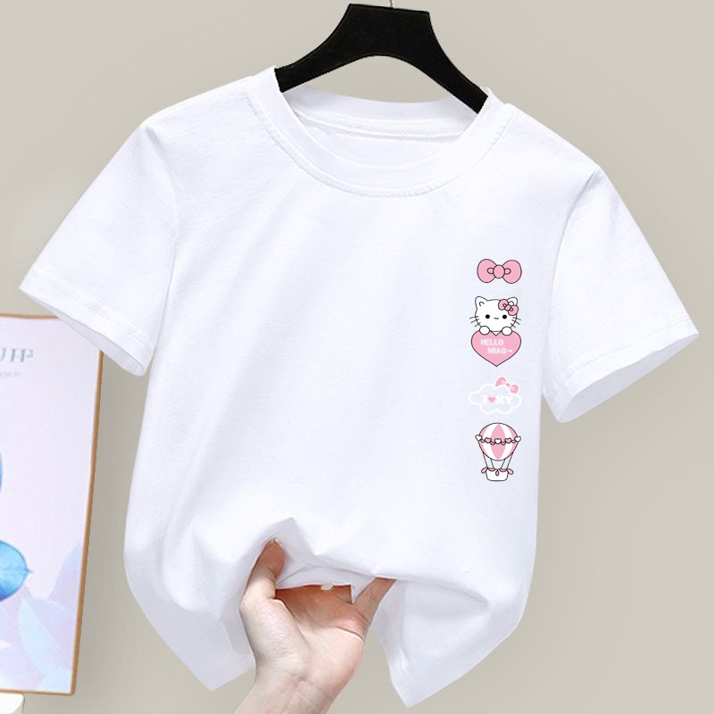 Áo Thun Cotton Unisex Cho Bé Trai