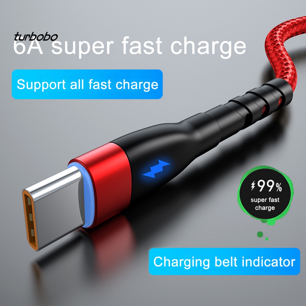 Cáp Dữ Liệu Kim Loại turbobo Có Đèn Báo Hiệu Độ Bền Cao Dành Cho Văn Phòng