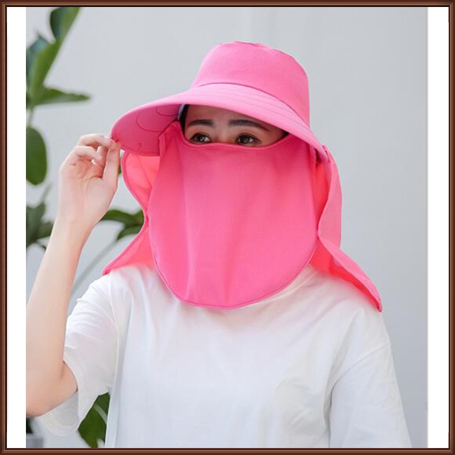 Mũ Rộng Vành Chống Tia UV Thiết Kế Đơn Giản Thời Trang Đi Biển Mùa Hè