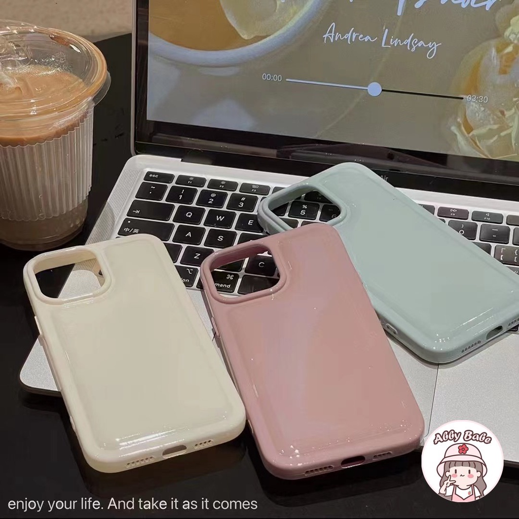 Ốp Điện Thoại Silicon TPU Mềm Dày Dặn Bóng Bẩy Chống Va Đập Cho IPhone 14 Pro Max 11 12 11 Pro Max X XS