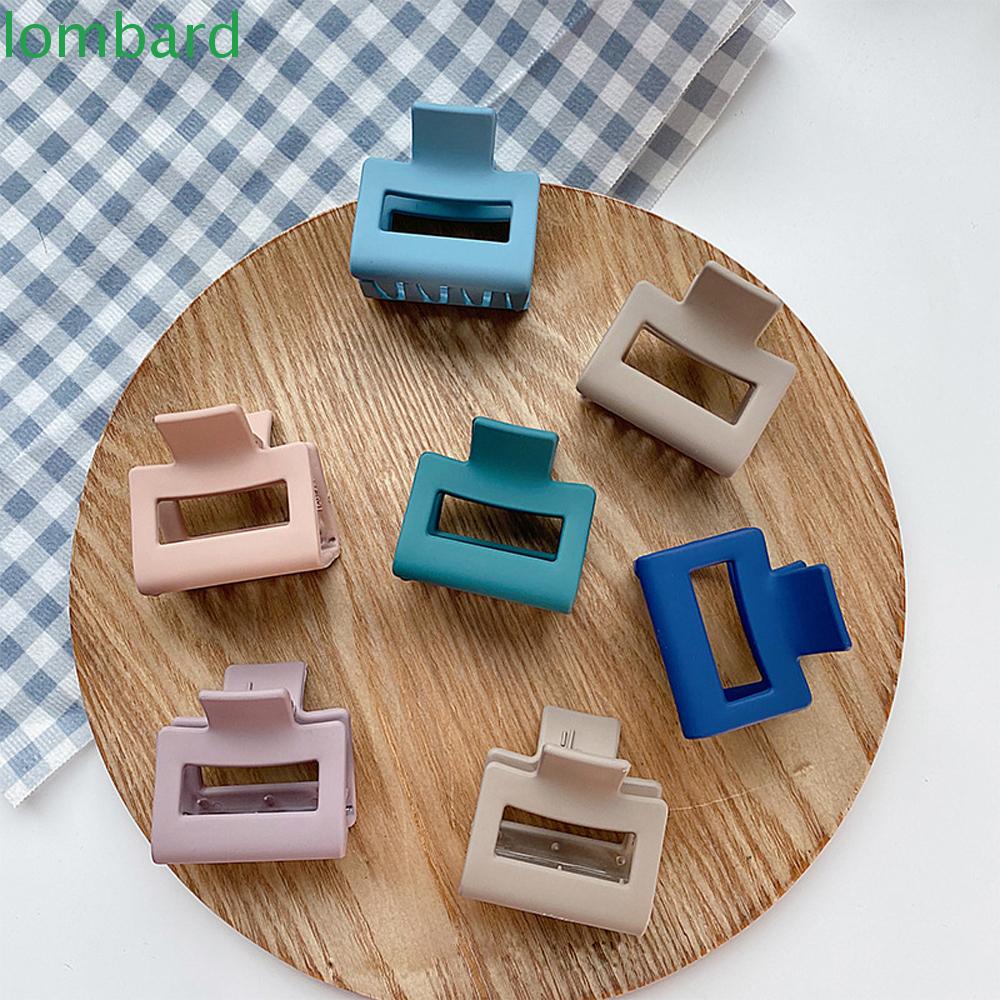 Kẹp Tóc Nhựa Hình Con Cua Hình Vuông Thanh Lịch Dành Cho Nữ