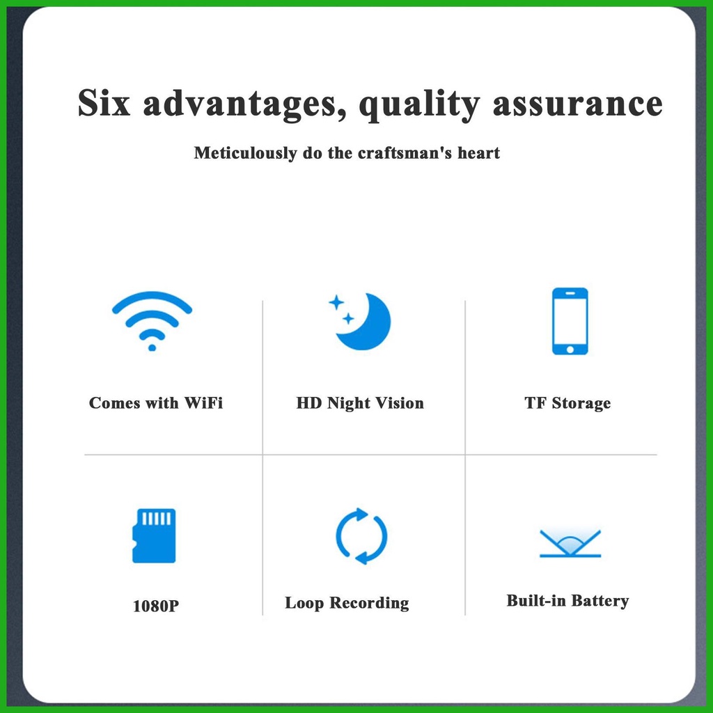 Camera An Ninh Không Dây Điều Khiển Từ Xa Tích Hợp Pin HD Có Tầm Nhìn Ban Đêm Tiện Dụng Cho Gia Đình