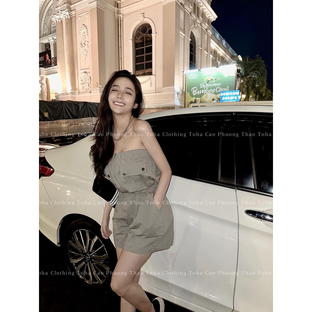 Jum ống kaki xám bo thun eo 💖 KÈM ẢNH THẬT