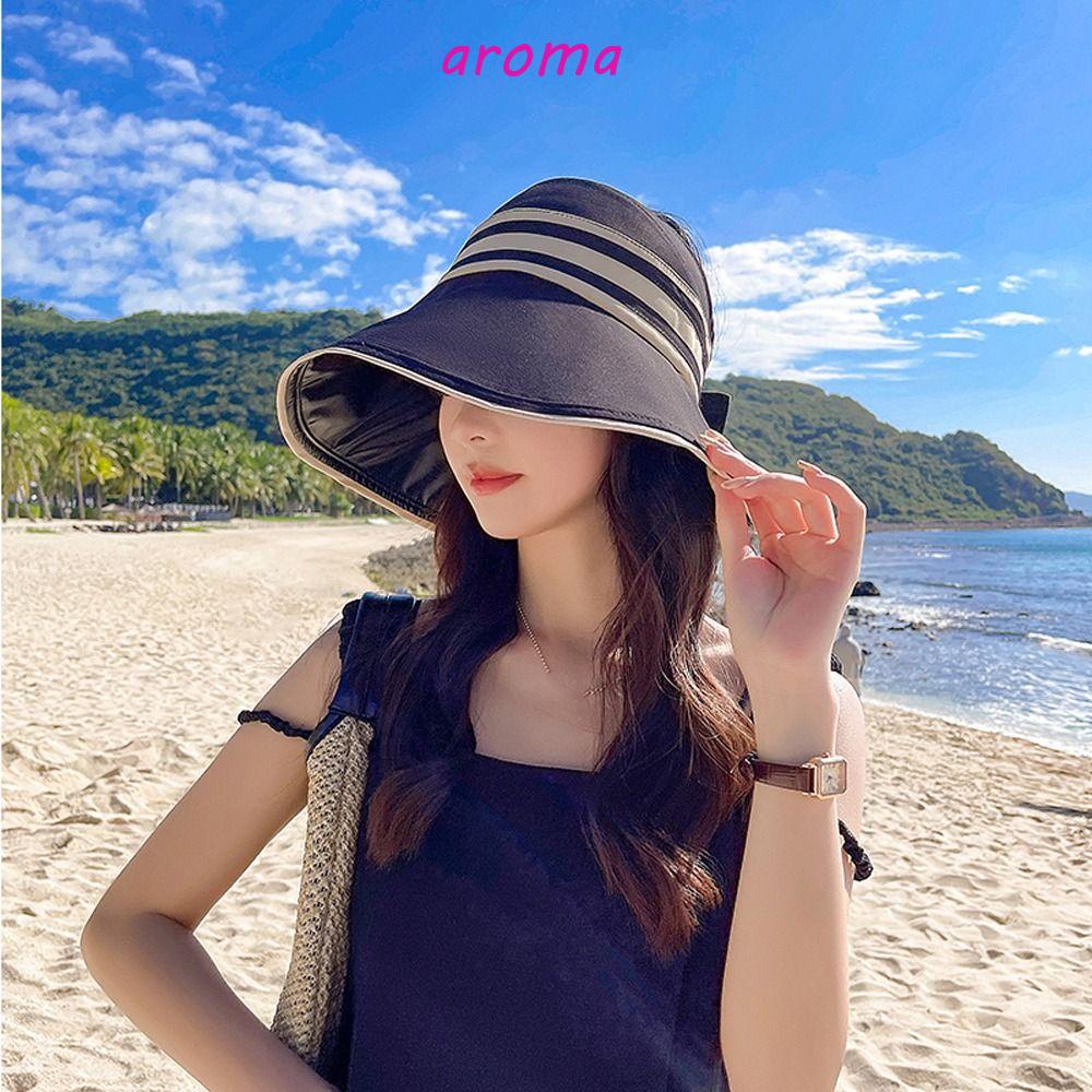 Mũ Bucket Chất Liệu Cotton Thoáng Khí Thời Trang Mùa Hè Cho Nữ