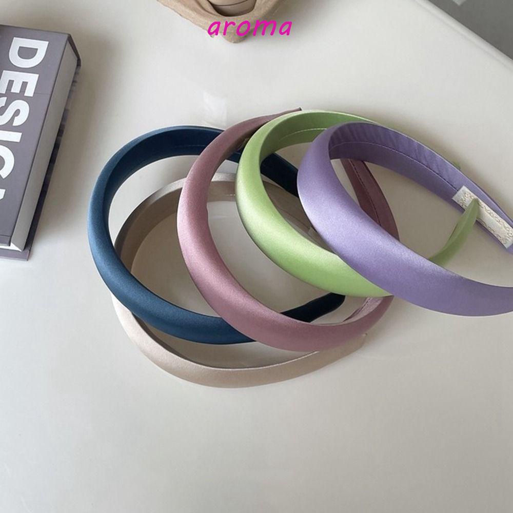 Băng đô cài tóc rửa mặt Bằng Lụa Satin Phong Cách Pháp Cổ Điển Thời Trang Cho Nữ