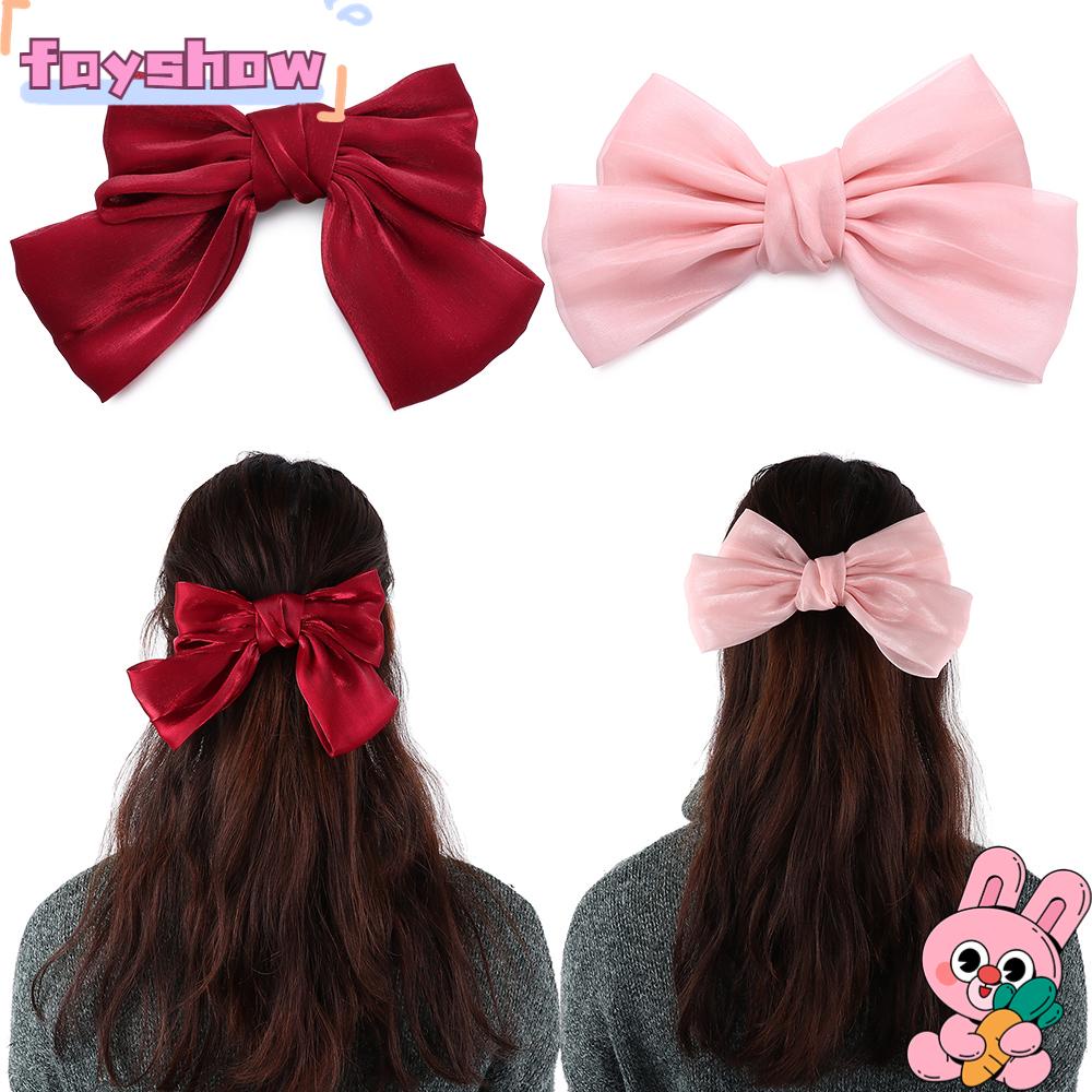 Kẹp Tóc Hình Chiếc Nơ Xinh Xắn Dành Cho Bé Gái