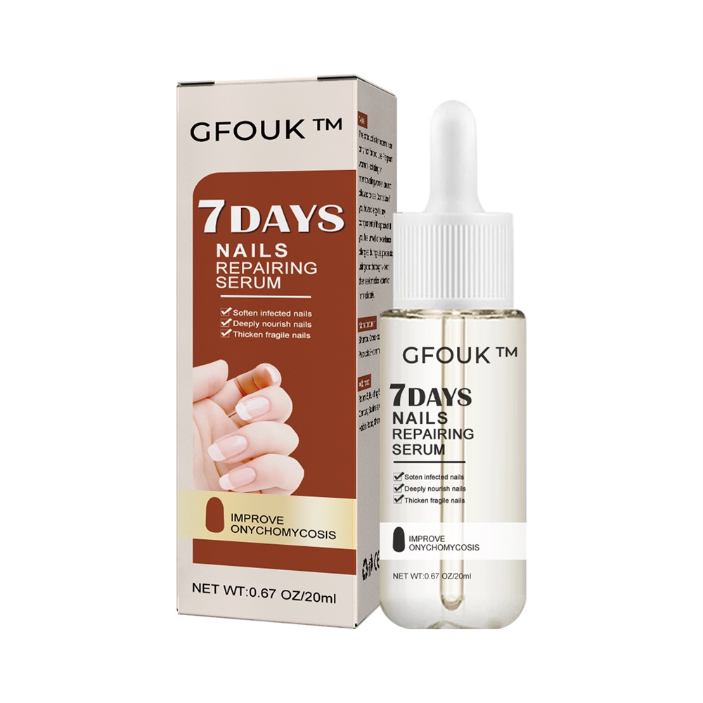 Tinh chất sửa nấm móng tay chân CFOUK nuôi dưỡng chăm sóc cơ thể 7 ngày