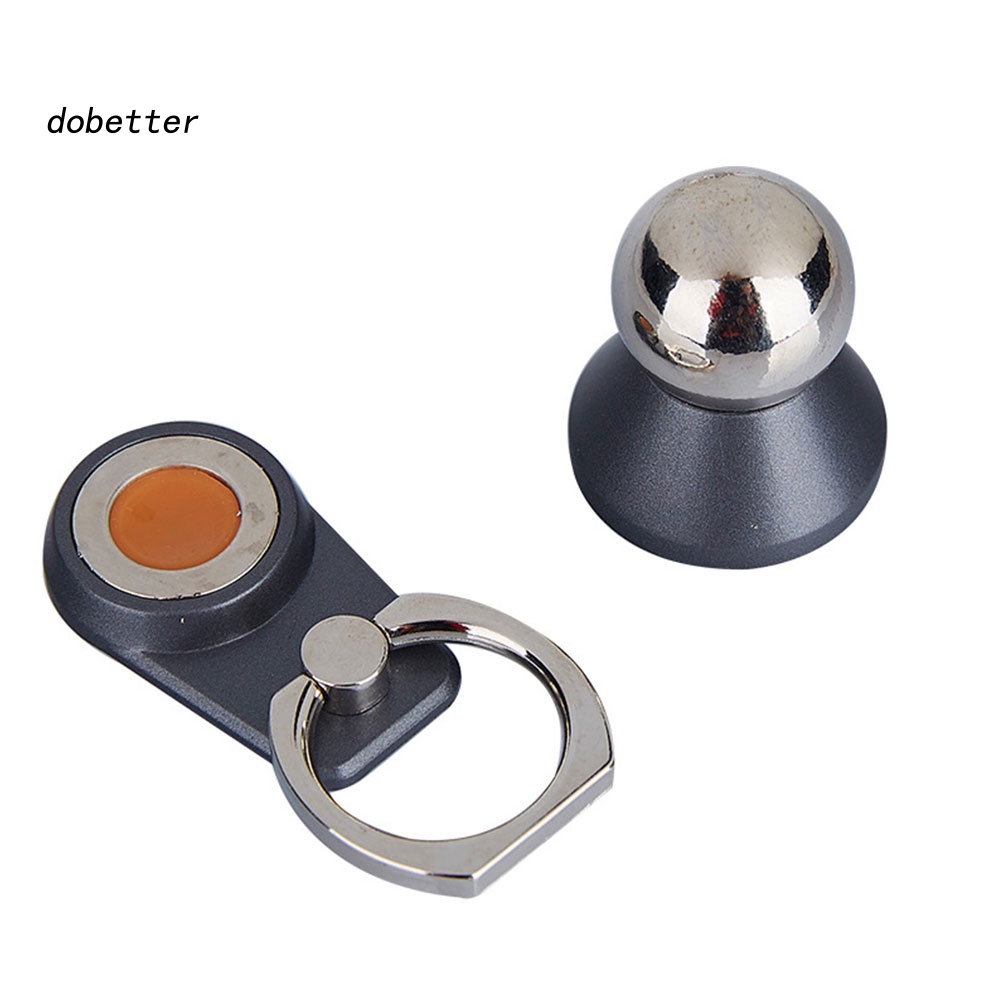 Giá Đỡ Điện Thoại Dạng Nhẫn Có Nam Châm Xoay 360 Độ