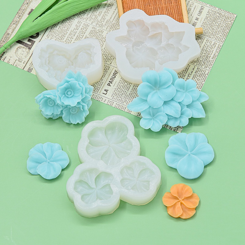 Khuôn Silicone Làm Bánh Hình Hoa Xinh Xắn