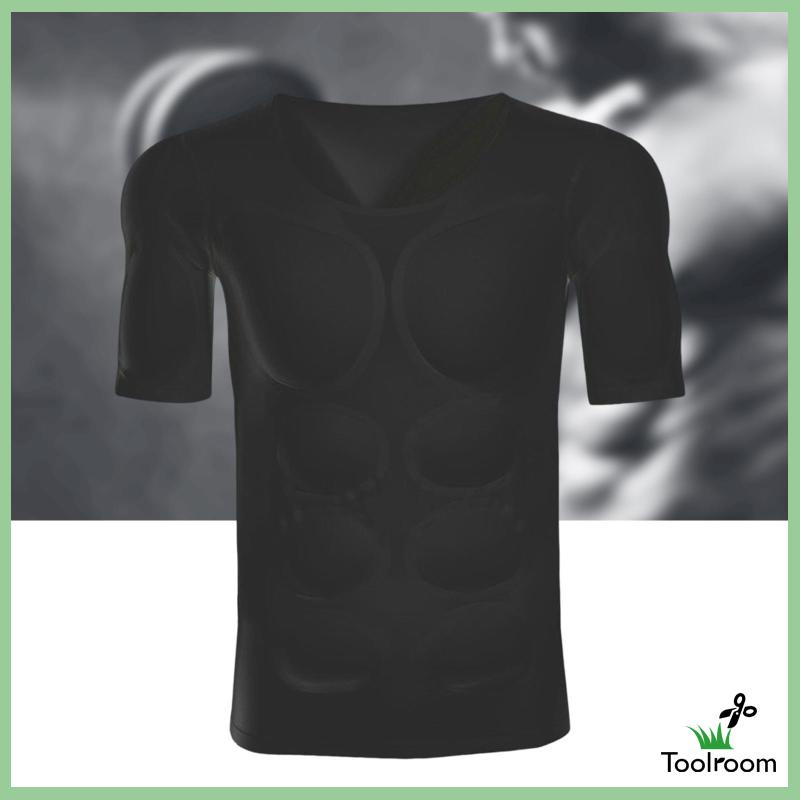 1 Bộ Áo Sơ Mi Cơ Bắp Giả Cho Nam Trong Nhà Tiệc Hóa Trang Năm Mới