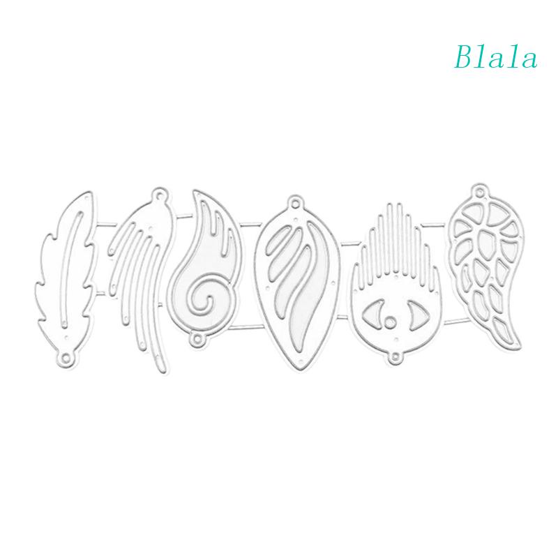 Khuôn Cắt Giấy Kim Loại Hình Lông Vũ Xinh Xắn