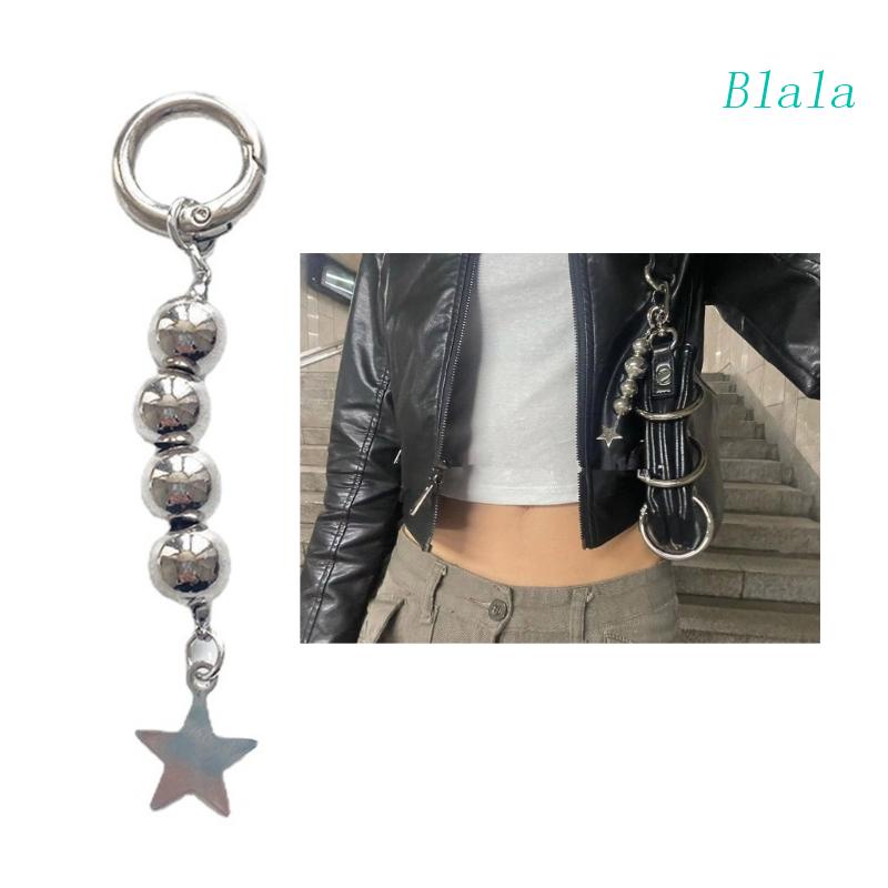 Móc Khóa Hình Ngôi Sao Năm Cánh Đính Hạt Thời Trang