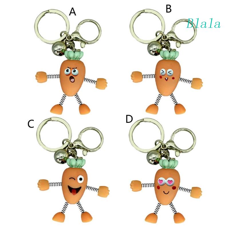 Móc Khóa Hình Củ Cà Rốt Hoạt Hình Dễ Thương