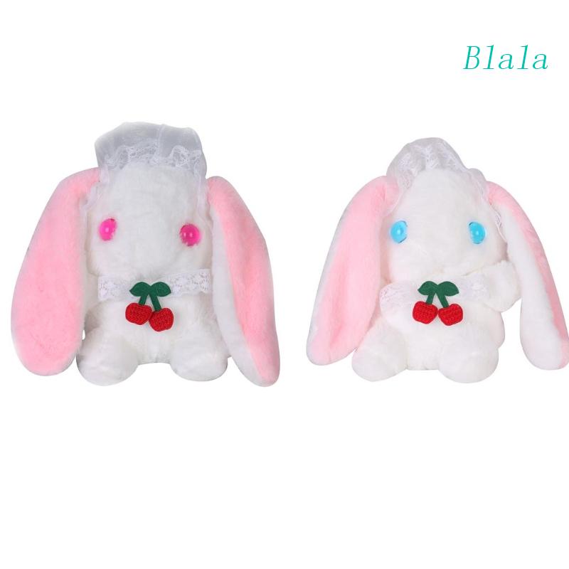 Túi Đeo Chéo Hình Thỏ Nhồi Bông Dễ Thương Phong Cách Lolita Nhật Bản