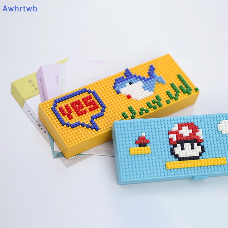 Hộp Đựng Bút Lắp Ráp Họa Tiết Hoạt Hình Dễ Thương Cho Học Sinh Mới