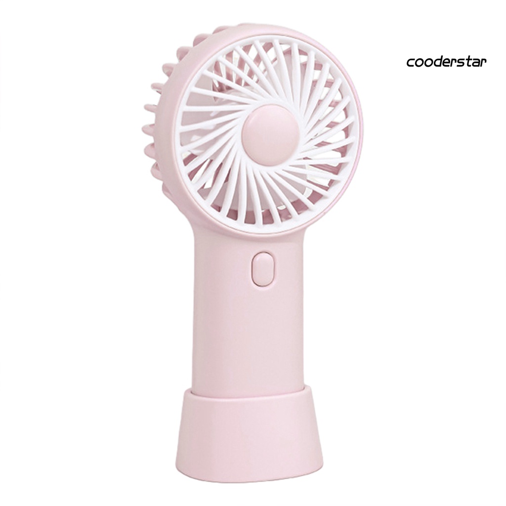 1 Bộ Quạt 2 Bánh Răng Cầm Tay Mini Tiếng Ồn Thấp Có Thể Tháo Rời