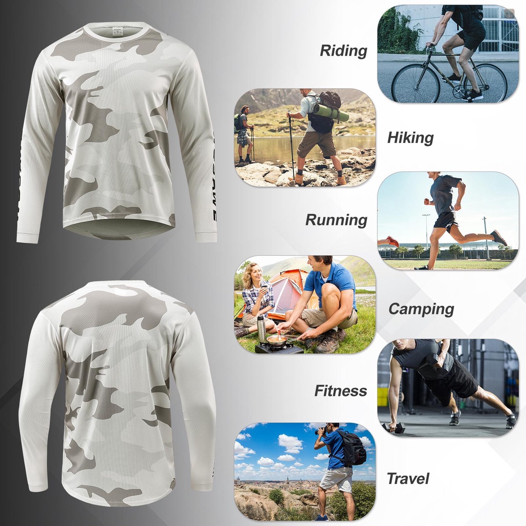 Áo Đua Xe Đạp Dài Tay Cao Cấp Chuyên Dụng Cho Nam