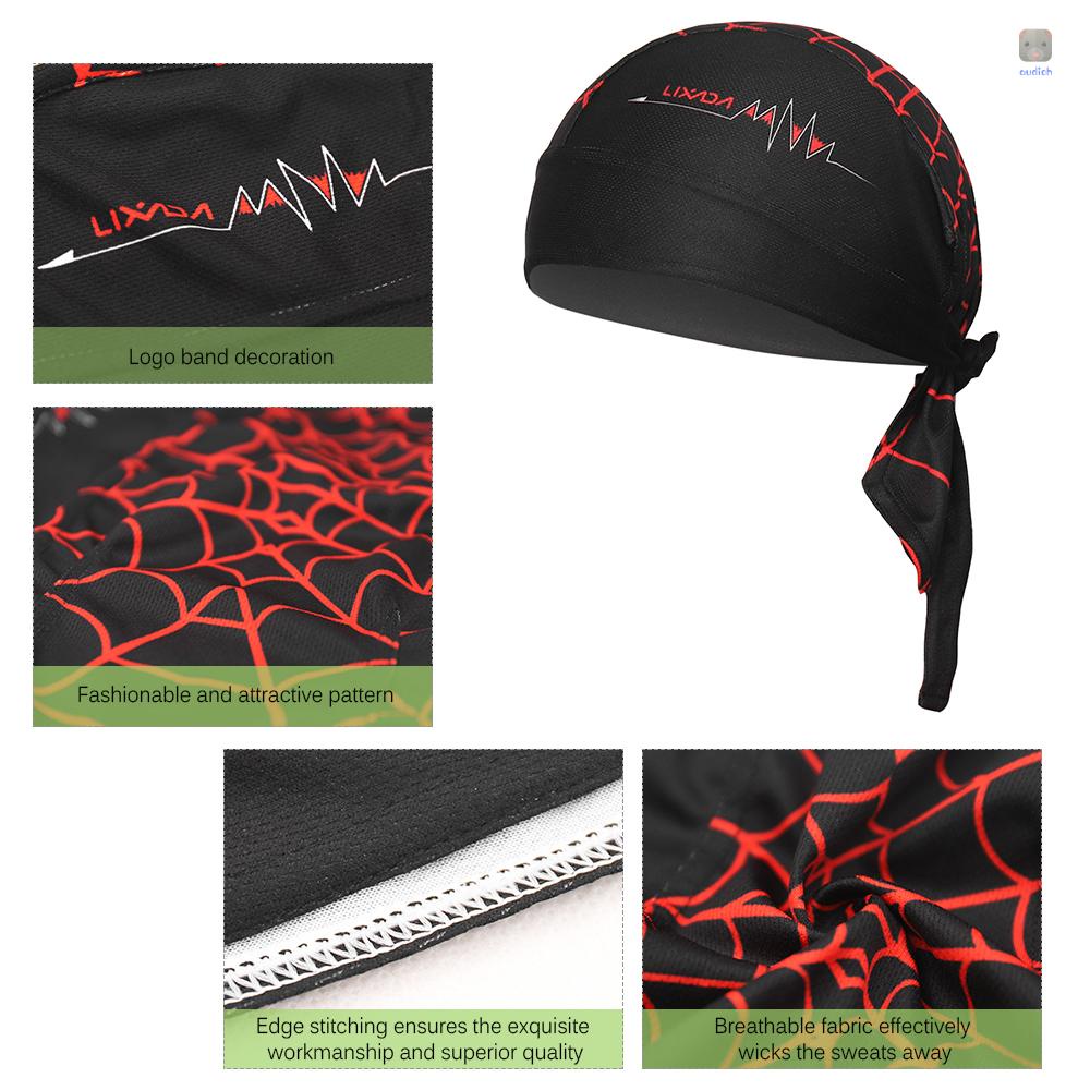 Khăn Trùm Đầu Thoáng Khí Nhanh Khô Có Thể Điều Chỉnh Dùng Khi Đi Xe Đạp / Xe Máy