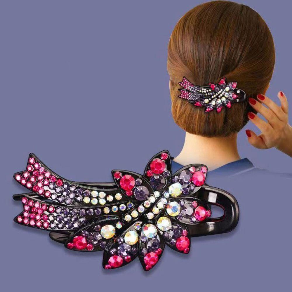 Epoch Kẹp Tóc Nhiều Màu Sắc Phong Cách Retro Thời Trang Dành Cho Nữ|Kẹp Tóc Mỏ Vịt Thiết Kế Xinh Xắn Cho Nữ