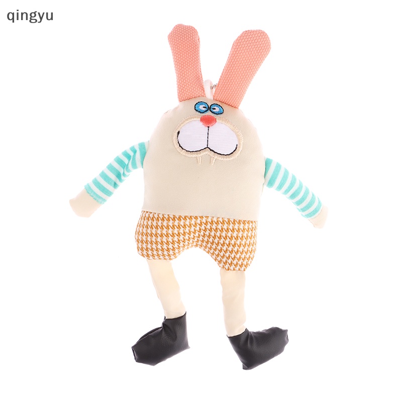 Móc Khóa Thỏ Nhồi Bông Hoạt Hình Xinh Xắn