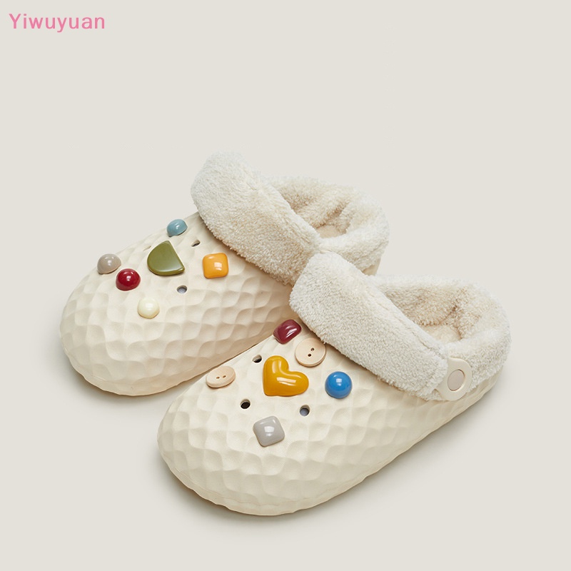 1 Bộ Phụ Kiện Trang Trí Giày Hình Hoa / Giày Croc Hoạt Hình Dễ Thương Có Thể Tháo Rời DIY