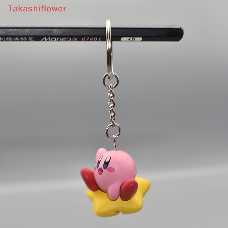 1 Móc Khóa Hình Nhân Vật Anime Kirby Dễ Thương