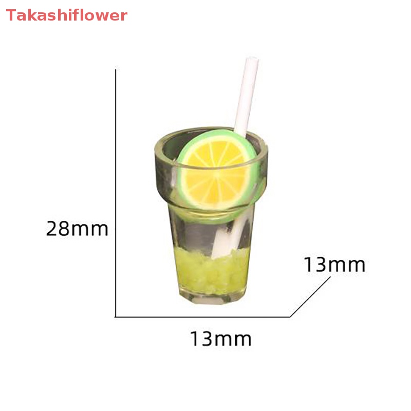 Set 2 Ly Thủy Tinh Mini Màu Sắc Ngẫu Nhiên Dùng Để Trang Trí