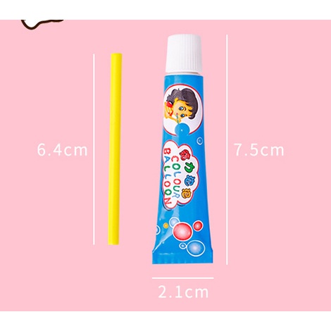 Đồ Chơi Thổi Bong Bóng Hình Hoạt Hình Nhiều Màu Sắc Cho Trẻ Em