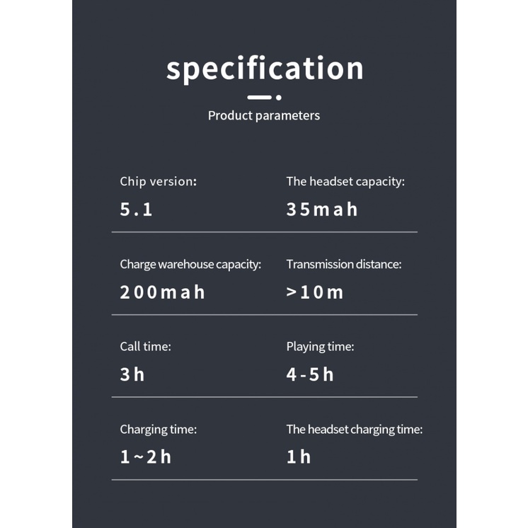 Tai nghe không dây TWS Xiaomi Redmi Air buds Pro 4 Có Mic Và Đèn LED Hiển Thị Cho IOS Android ZMUS