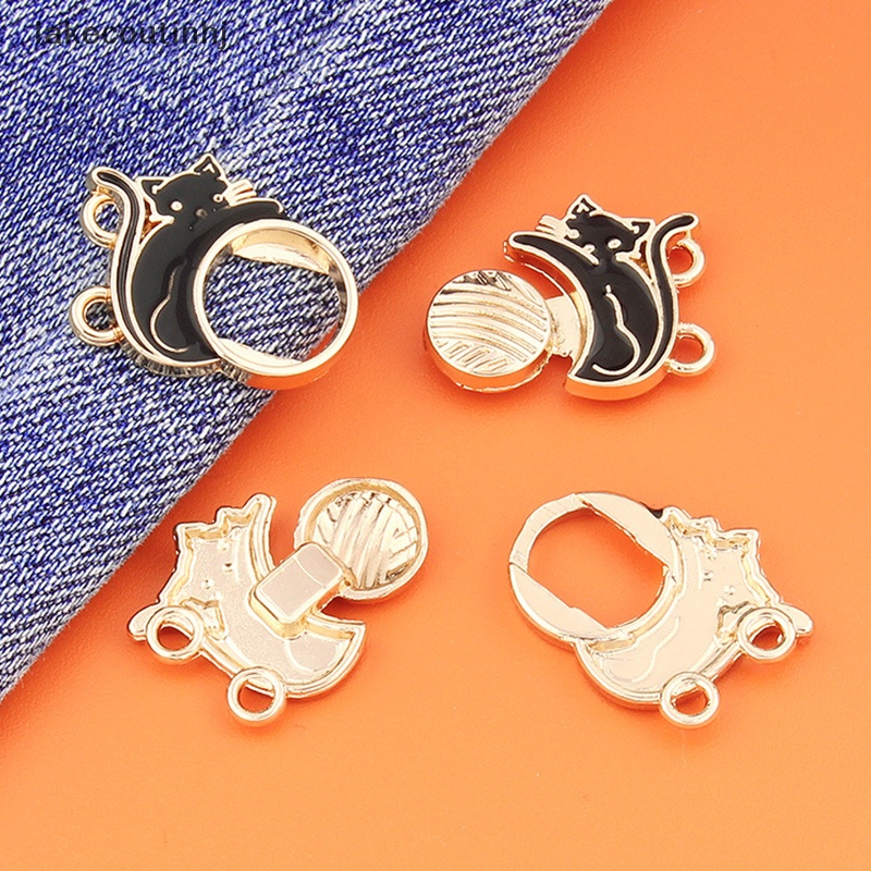 Lakecou Thắt Lưng Khóa Cài Kim Loại Có Thể Tháo Rời Cho Quần Jean / Chân Váy