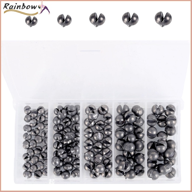 Hộp 120 Phụ Kiện Câu Cá 5 Kích Cỡ Có Thể Tháo Rời Tiện Dụng