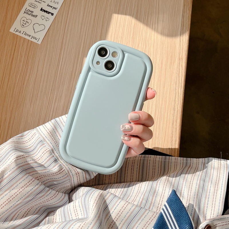 Ốp Điện Thoại Silicon Mềm Chống Sốc Chống Dấu Vân Tay Cho iPhone 14 13 12 11 Pro Max Plus XS XR X Sự Bảo Vệ