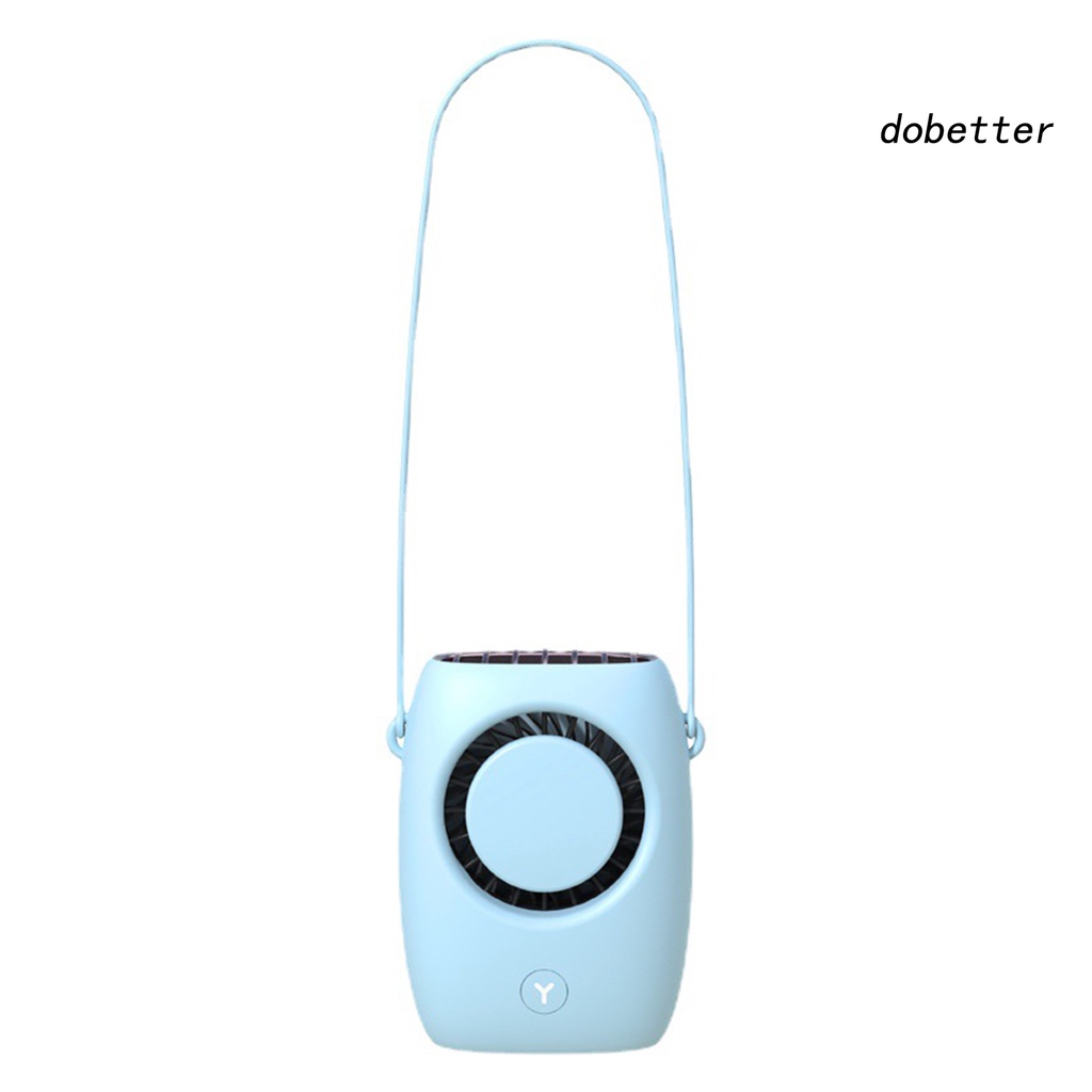 Quạt Đeo Cổ Chống Mài Mòn Thiết Kế Nhỏ Gọn Có Thể Sạc Lại Bằng Cổng USB Cho Văn Phòng