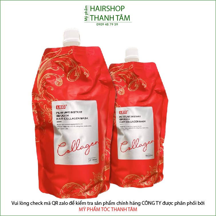 Hấp dầu phục hồi tóc hư tổn Collagen Prosee LEO Mask 500ml - CHÍNH HÃNG