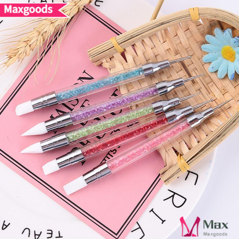 Cọ Hai Đầu Họa Tiết Chấm Bi Trang Trí Móng Nghệ Thuật