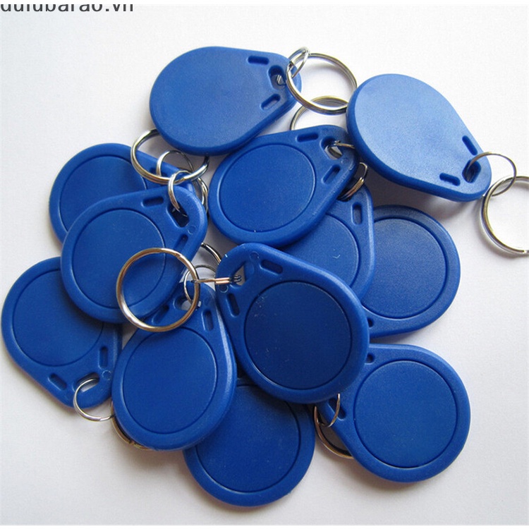 Dul 1 cái RFID IC thẻ chìa khóa keyfobs mã thông báo NFC Tag Keychain 13.56MHz Arduino Ao
