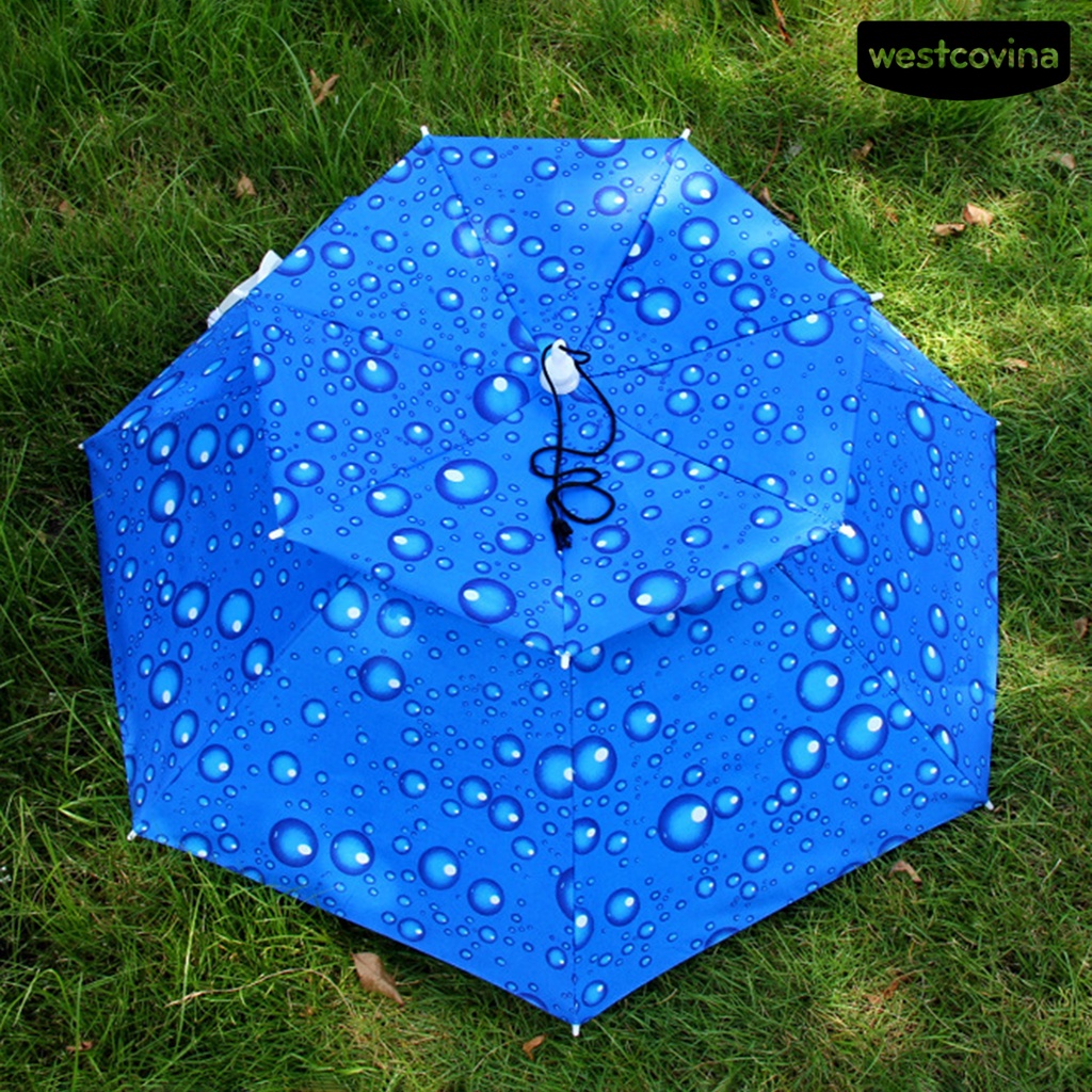 [COD]☁Mũ Dù Hai Lớp Thoáng Khí Chống Tia UV Chống Mưa Có Thể Gấp Gọn Tiện Dụng