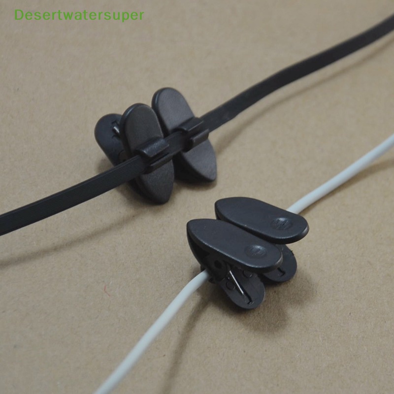 Set 10 Kẹp Giữ Dây Tai Nghe 4mm Chất Lượng Cao