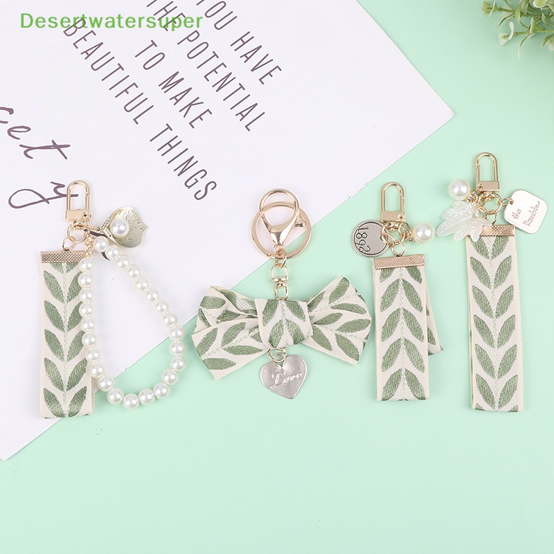 Dsvn Móc Khóa Họa Tiết Chiếc Lá Có Móc Khóa Điện Thoại Ví Trang Trí