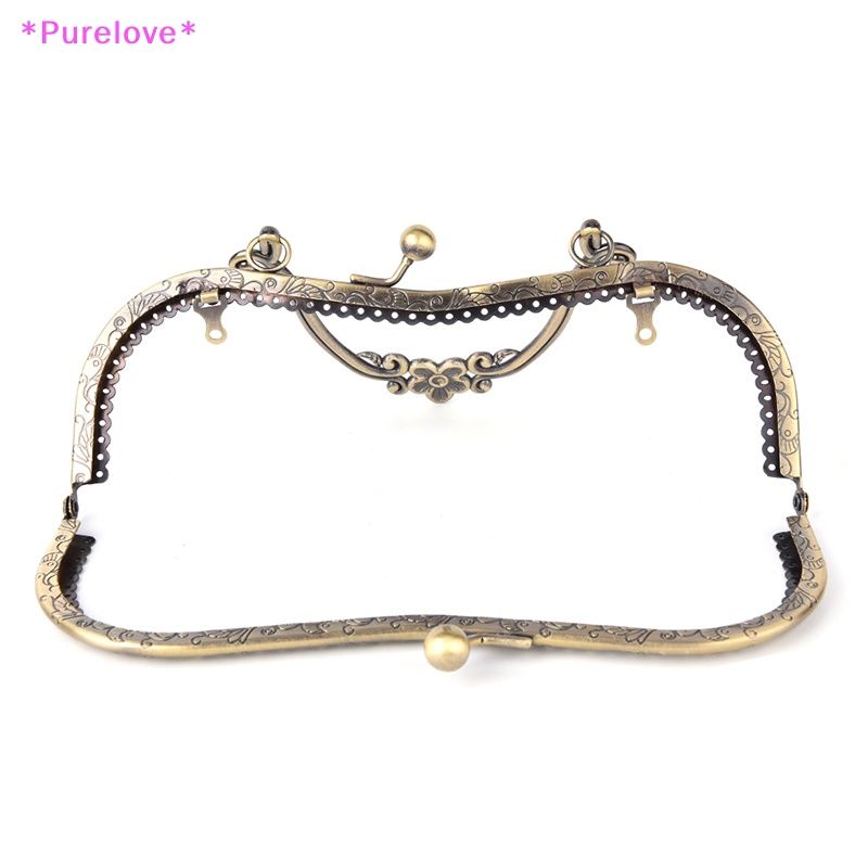 Khung Kẹp Cầm Tay DIY 1X 20.5cm Phong Cách Vintage Dành Cho Nữ Mới