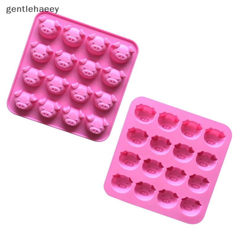 Khuôn Silicone Làm Bánh / Sô Cô La / Kẹo Ngọt Hình Heo Con Xinh Xắn