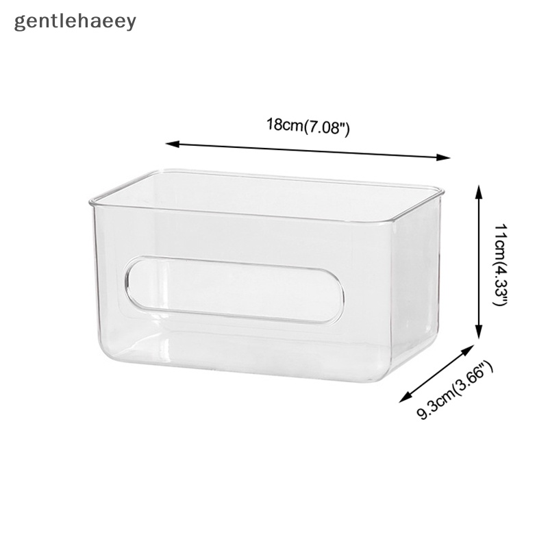 Hộp Đựng Khăn Giấy Gắn Tường Trong Suốt Sức Chứa Lớn Không Cần Khoan Lỗ Dùng Một Lần Đa Ứng Dụng