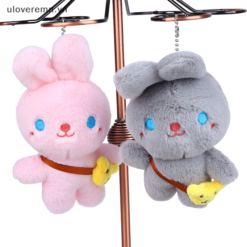 Móc Khóa Thỏ Nhồi Bông 17CM Dễ Thương