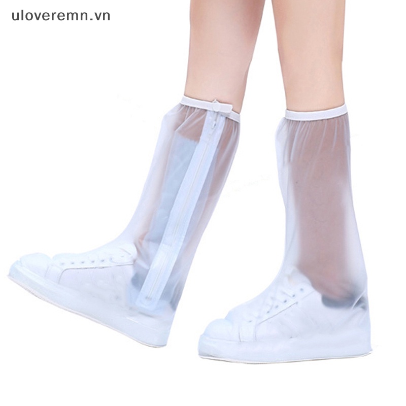 Vỏ Bọc Giày Đi Mưa Dáng Dài Chống Trượt Chống Thấm Nước Có Thể Tái Sử Dụng