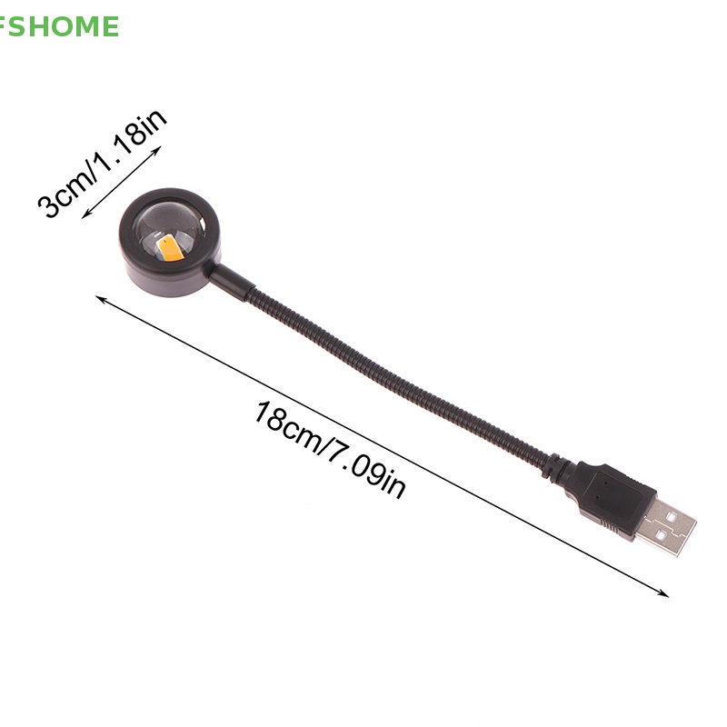 1 Đèn LED USB Chiếu Sáng Ban Đêm Gắn Tường FSHOME Mới