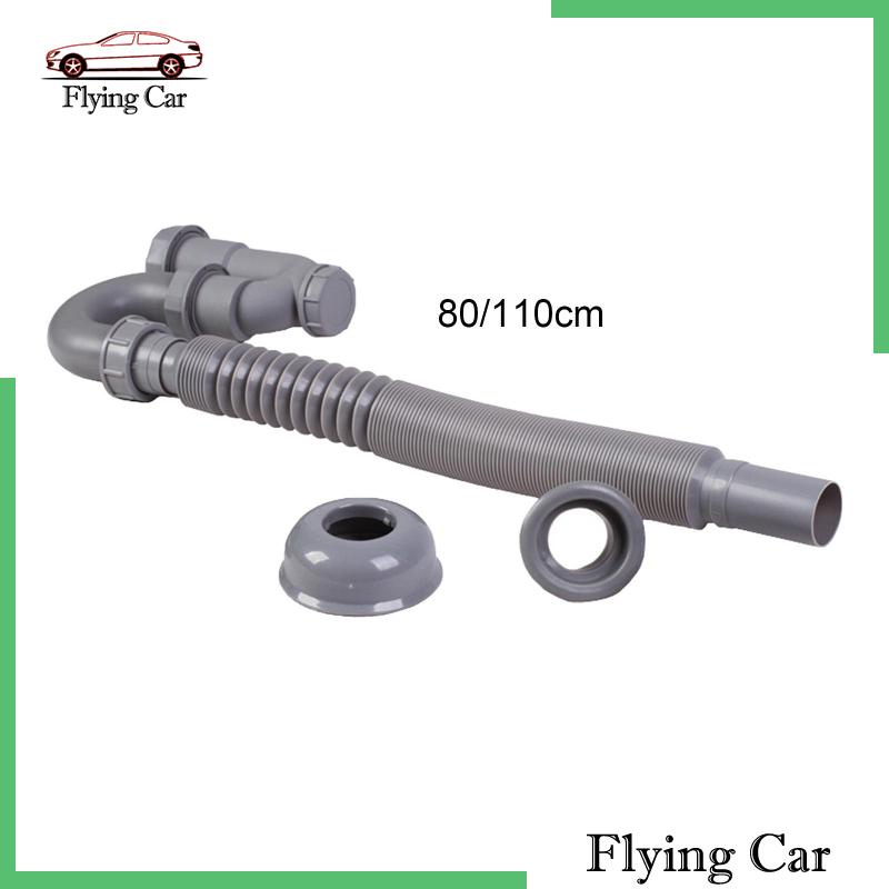 Set 2 Cống Thoát Nước Chuyên Dụng Cho Bồn Rửa Nhà Bếp / Phòng Tắm