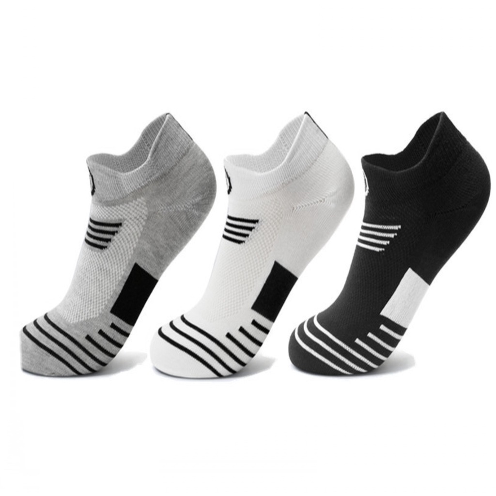 Vớ Thể Thao / Chạy Bộ / Bóng Rổ / Bóng Đá / Tennis / Trượt Tuyết Vải Cotton Dày Thấm Hút Ẩm Thoáng Khí Chống Trượt Chất Lượng Cao Cho Nam Và Nữ