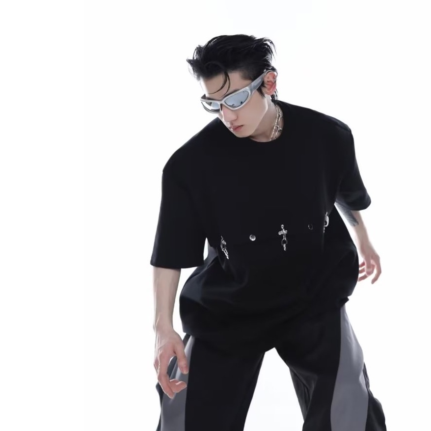 cao cấp áo phông nam cổ tròn áo thun cotton nam áo sơ mi  nam formrộng hàn quốc  sơ mi đen tay ngắn