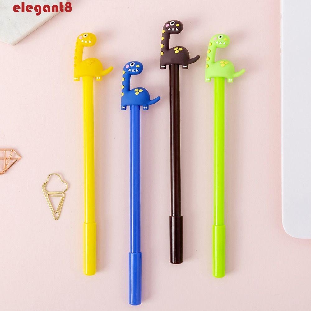 Bút Bi Mực Đen Ngòi 0.5mm Tạo Hình Khủng Long Dễ Thương